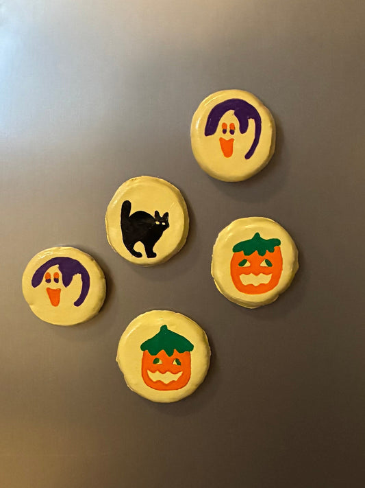 Halloween Cookie Magnets